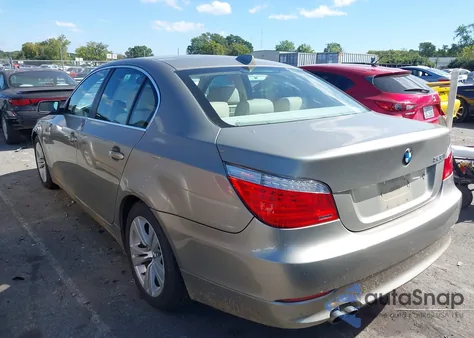 2009 BMW 528I z USA, uszkodzony, nr VIN WBANU53539C121757